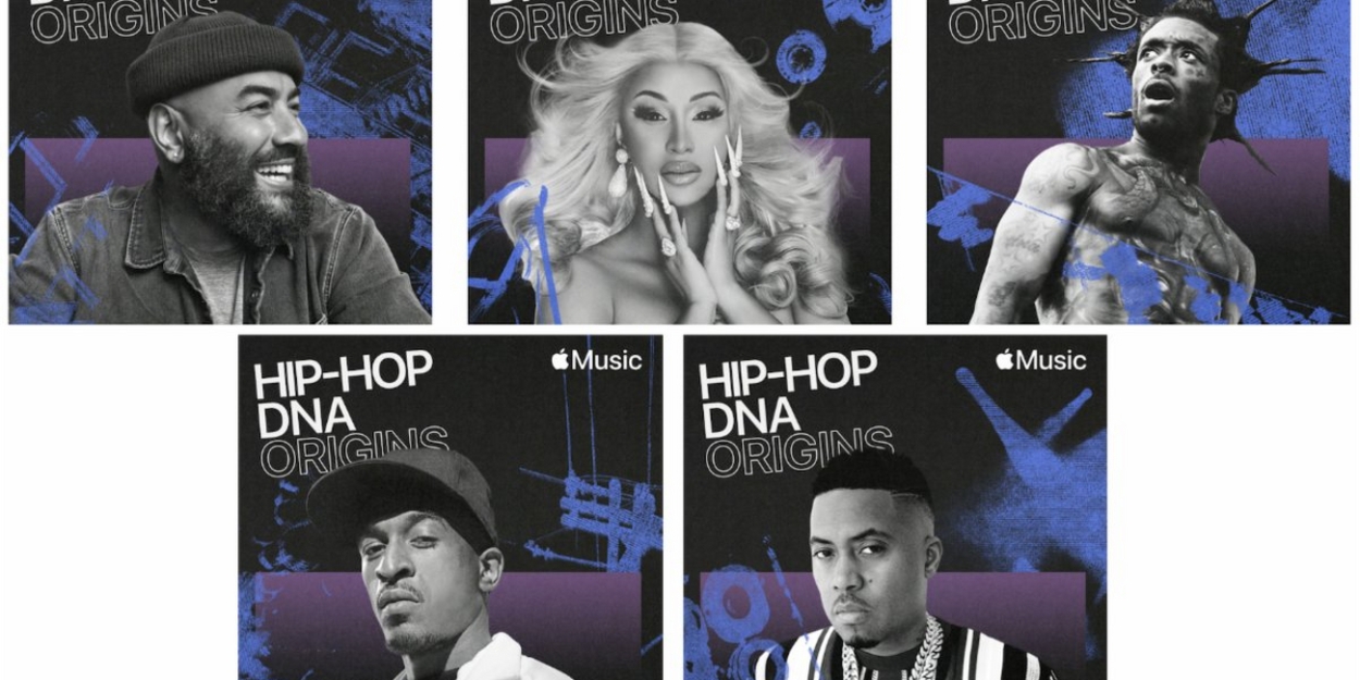 Apple Music Launches New 'Hip-Hop DNA' Audio Series Celebrating 50 Years of Hip-Hop 