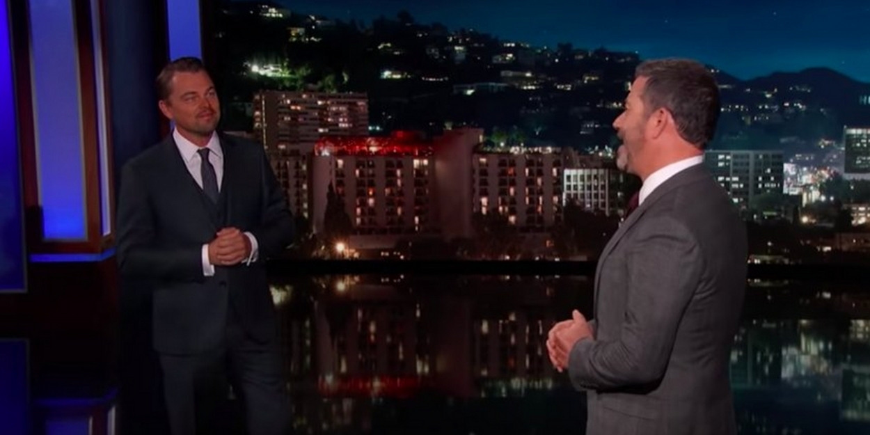 VIDEO: Leonardo DiCaprio, Brad Pitt & Margot Robbie Interrupt JIMMY KIMMEL LIVE! Video