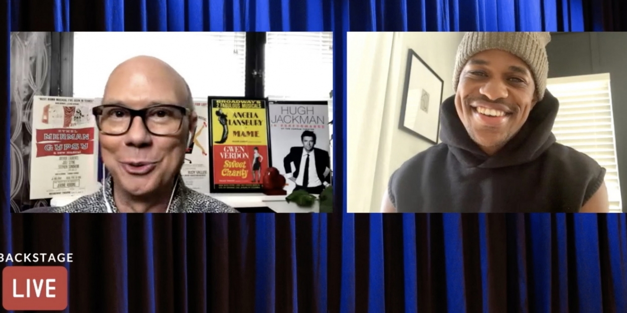 VIDEO: Emmy Nominee Jeremy Pope Visits Backstage LIVE with Richard Ridge- Watch Now! Video