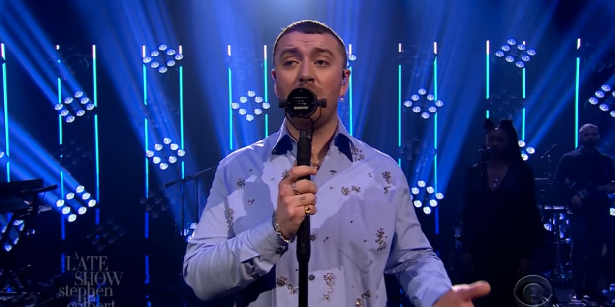 VIDEO: Sam Smith Performs 'Diamonds' on THE LATE SHOW WITH STEPHEN COLBERT Video