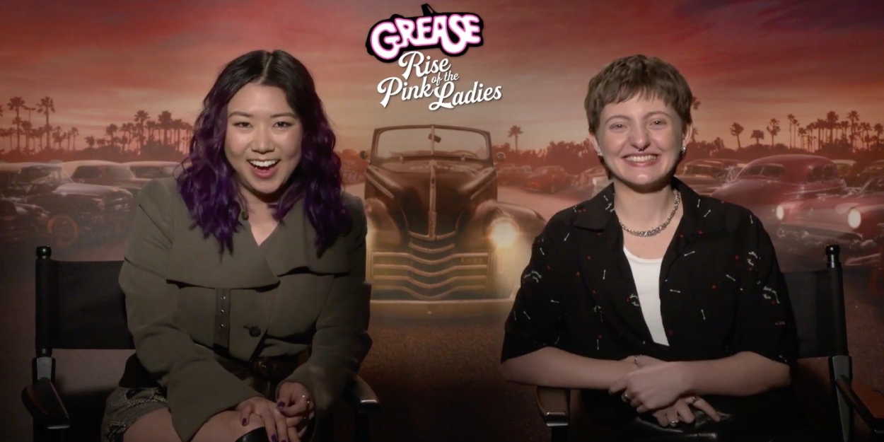 Interview: PINK LADIES Stars Tricia Fukuhara & Ari Notartomaso on How Musical Theatre Prepared Them For the GREASE Prequel Photo