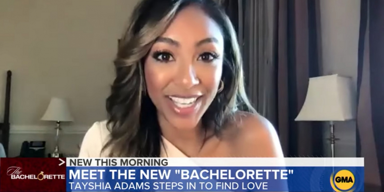 VIDEO: Tayshia Adams Talks About Taking Over THE BACHELORETTE on GOOD MORNING AMERICA Video