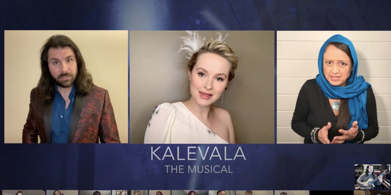 VIDEO: Quentin Garzon, Madison Claire Parks and Natalie Toro Sing 'Tuonela, Swan of Beauty' From KALEVALA