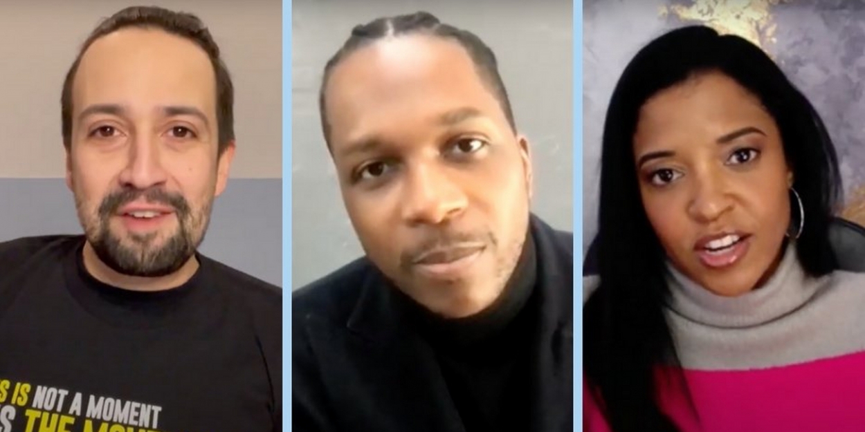 VIDEO: Lin-Manuel Miranda, Leslie Odom Jr. & Renée Elise Goldsberry Take Us 'Behind… Video