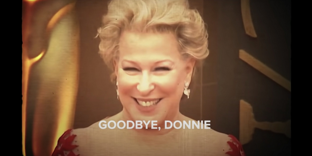 VIDEO: Bette Midler Sings 'Goodbye, Donnie!' to Send Trump off on Inauguration Day Video