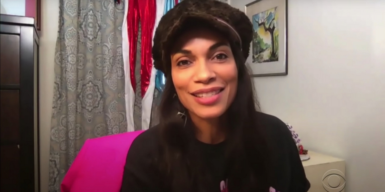 VIDEO: Rosario Dawson Talks THE MANDALORIAN on THE LATE LATE SHOW Video