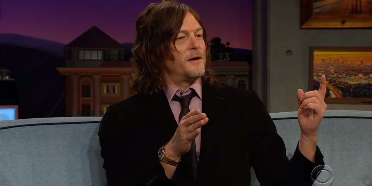 VIDEO: Norman Reedus Talks About His Fears on THE LATE LATE SHOW Video