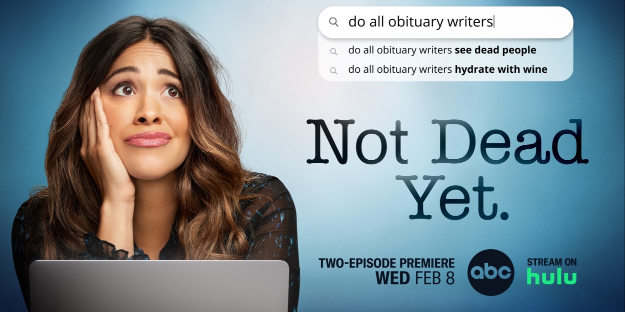 Gina Rodriguez Stars in ABC's NOT DEAD YET Comedy Series 