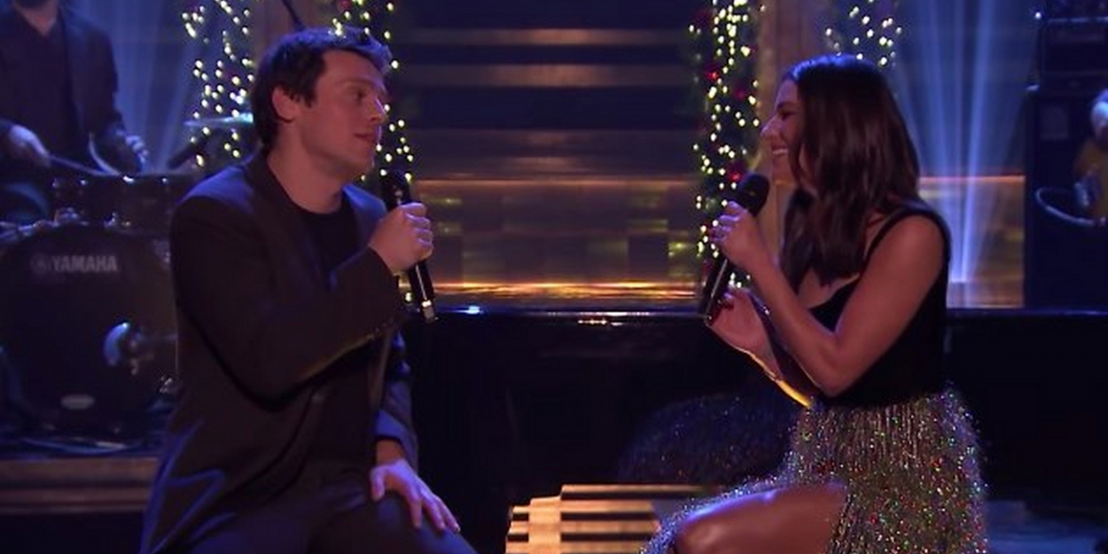 VIDEO Lea Michele and Jonathan Groff Perform I ll Be Home For