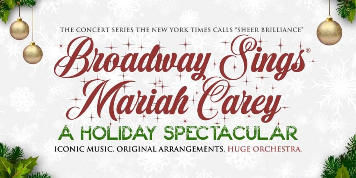 Jeannette Bayardelle, Amber Ardolino & More to Star in BROADWAY SINGS MARIAH CAREY at Sony Hall  Image