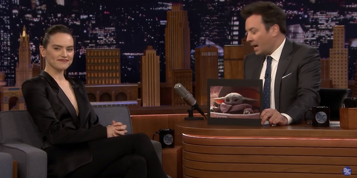VIDEO: Daisy Ridley Talks Baby Yoda on THE TONIGHT SHOW WITH JIMMY FALLON Video