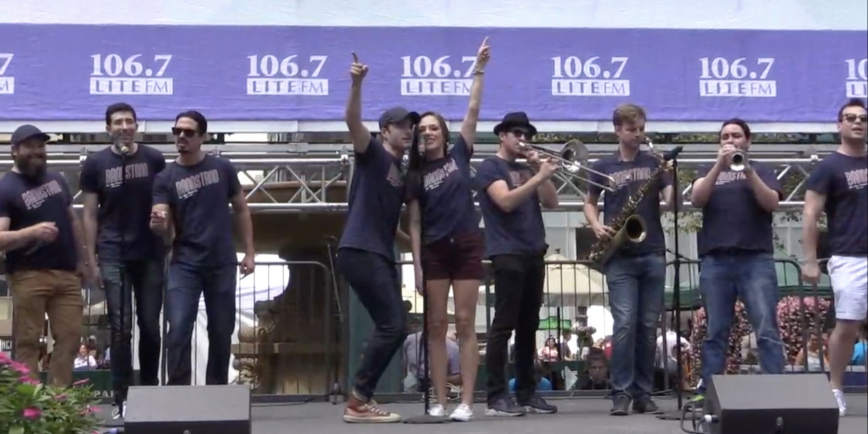 Broadway Rewind: Nobody Can Stop BANDSTAND at Broadway in Bryant Park! Video