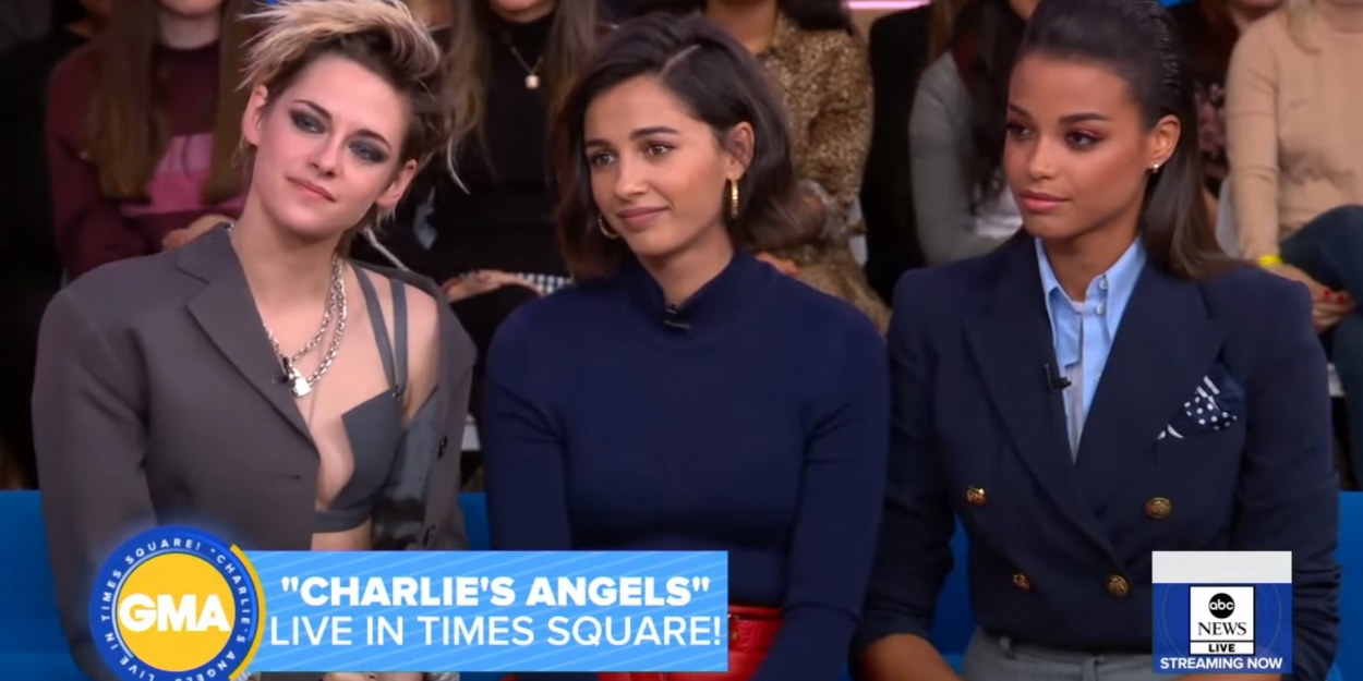 VIDEO: Watch the Stars of CHARLIE'S ANGELS Interviewed on GOOD MORNING AMERICA Video