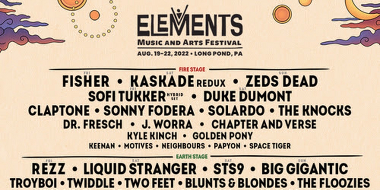 Elements Festival Announces Phase 2 Lineup