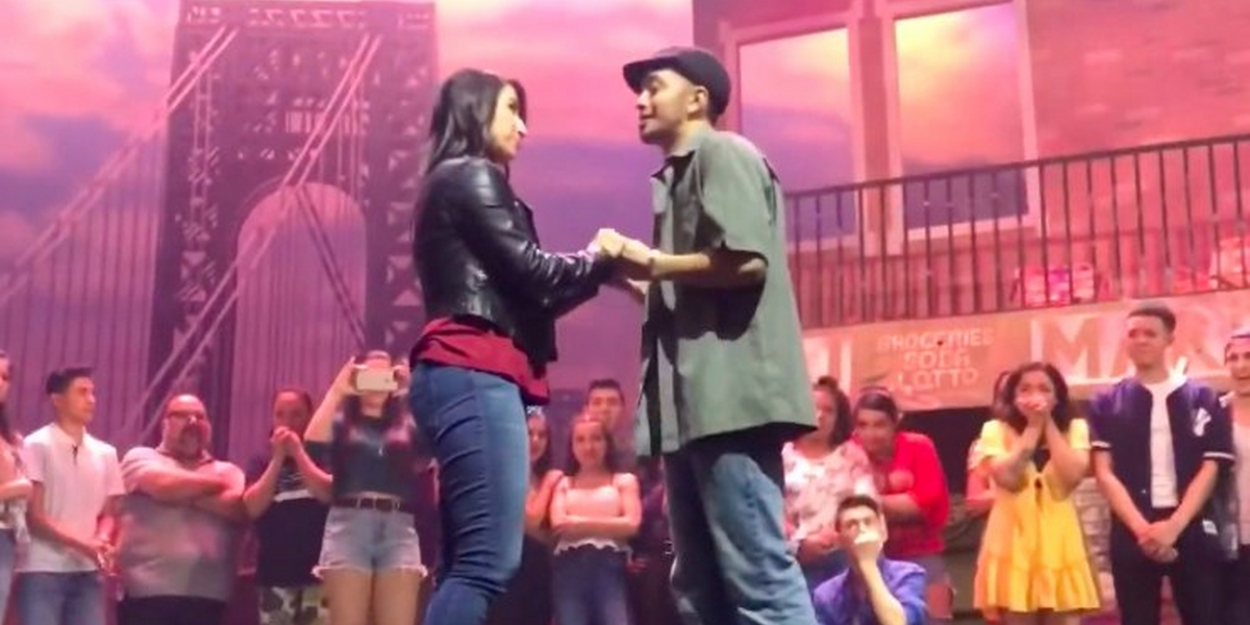 VIDEO: Actor in IN THE HEIGHTS in San Bernardino, CA Proposes to Girlfriend on Stage Video