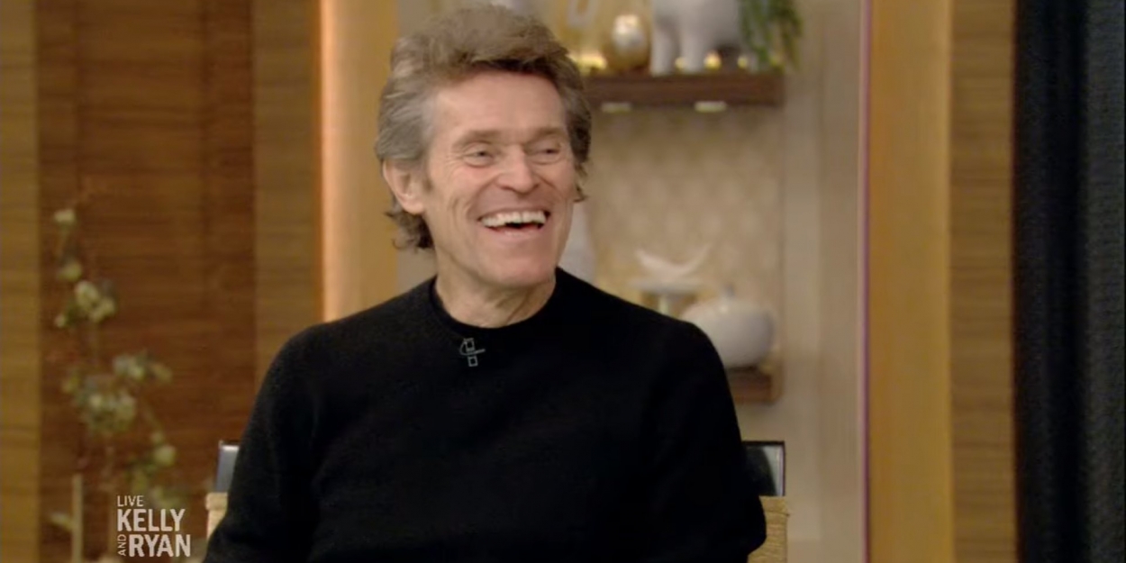 VIDEO: Willem Dafoe Talks About Living in Italy on LIVE WITH KELLY AND RYAN! Video