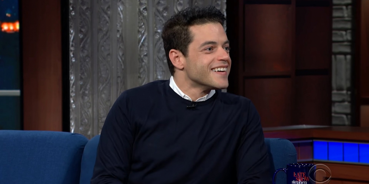VIDEO: Watch Rami Malek Talk About Kissing Daniel Craig on THE LATE SHOW WITH… Video
