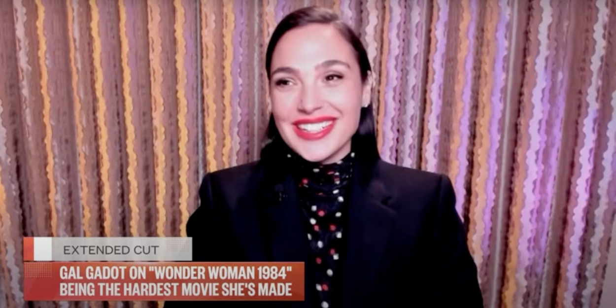 VIDEO: Gal Gadot Talks About Filming WONDER WOMAN 1984 In Extended Interview on TODAY Video