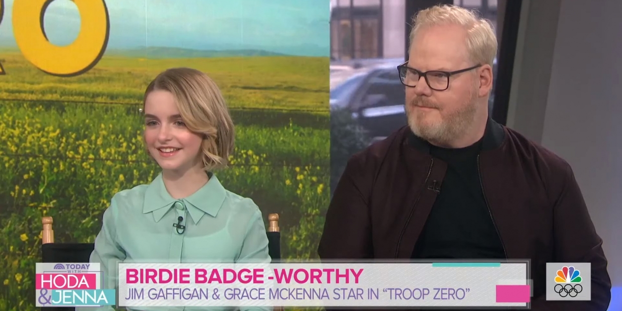 VIDEO: Watch Jim Gaffigan & Grace Mckenna Interviewed on TODAY SHOW Video