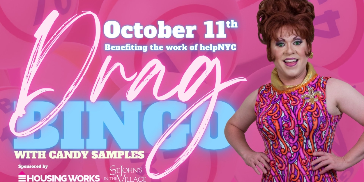 Drag Queen Candy Samples to Headline helpNYC's Fall Fundraiser in October 