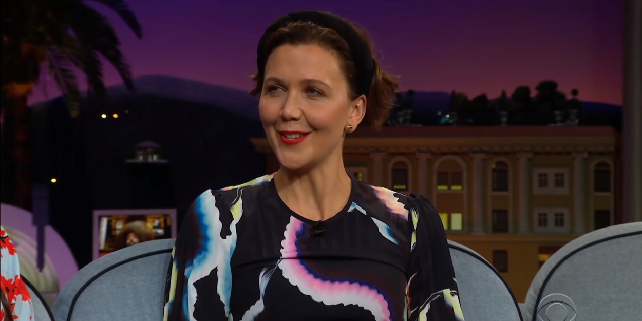 VIDEO: Maggie Gyllenhaal Talks Adventurous Eating on THE LATE LATE SHOW Video
