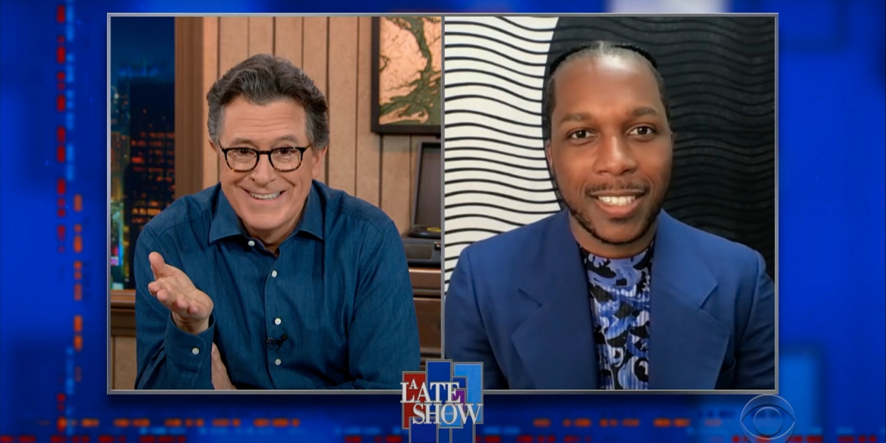 VIDEO: Leslie Odom Jr. Talks Sam Cooke on THE LATE SHOW WITH STEPHEN COLBERT Video