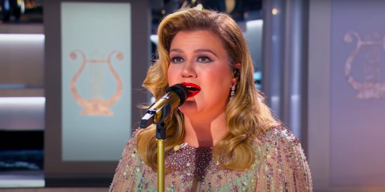 VIDEO Kelly Clarkson Performs 'Christmas Isn't Canceled (Just You)' Kelly Clarkson Christmas Isn T Canceled Just You