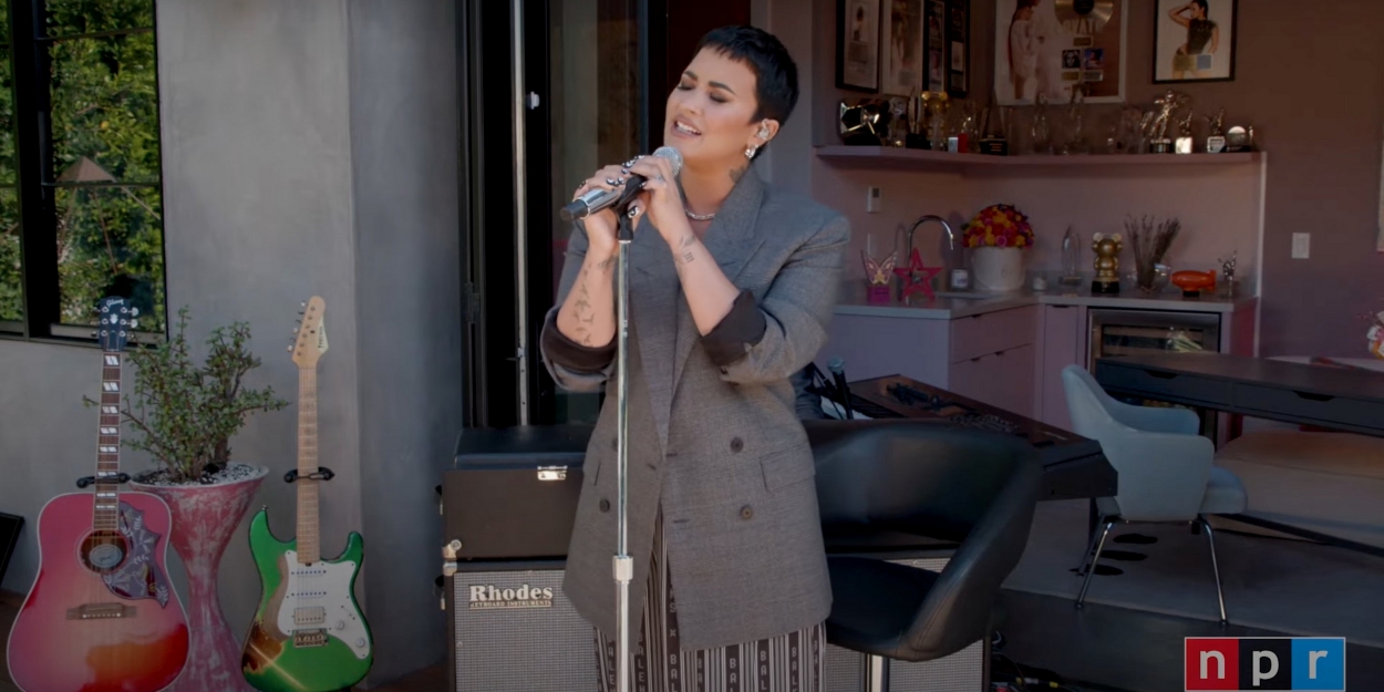 VIDEO: Demi Lovato Debuts Tiny Desk Concert Video