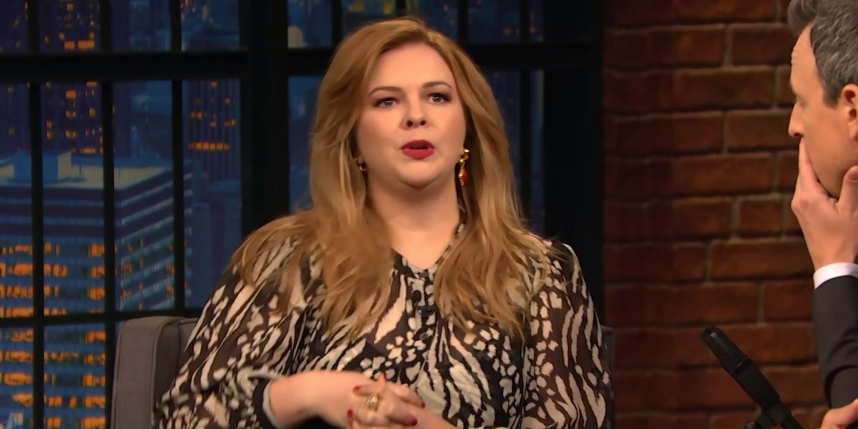VIDEO: Amber Tamblyn Says Trump's Election Win Almost Made Her Go into Labor on LATE… Video