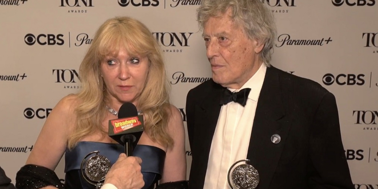 Video: Tom Stoppard and Sonia Friedman Celebrate Tony Win for 'Best Play' Video