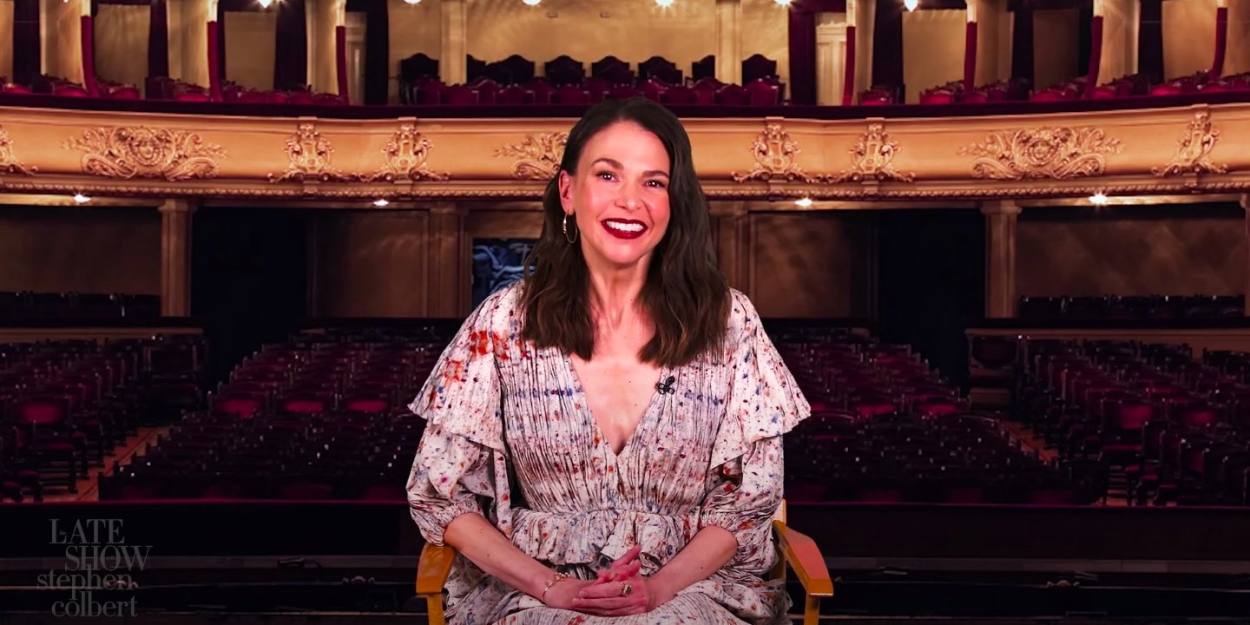 VIDEO: Sutton Foster Reveals Her 'Dream Role Goals' on COLBERT Video