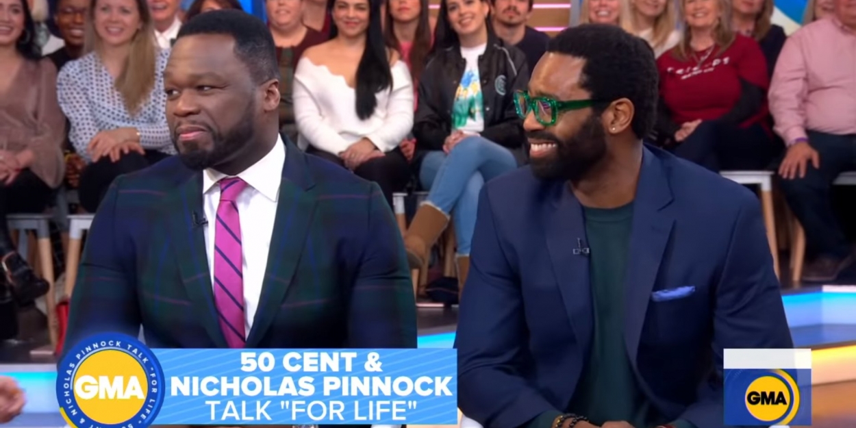 VIDEO: 50 Cent & Nicholas Pinnock Talk FOR LIFE on GOOD MORNING AMERICA Video