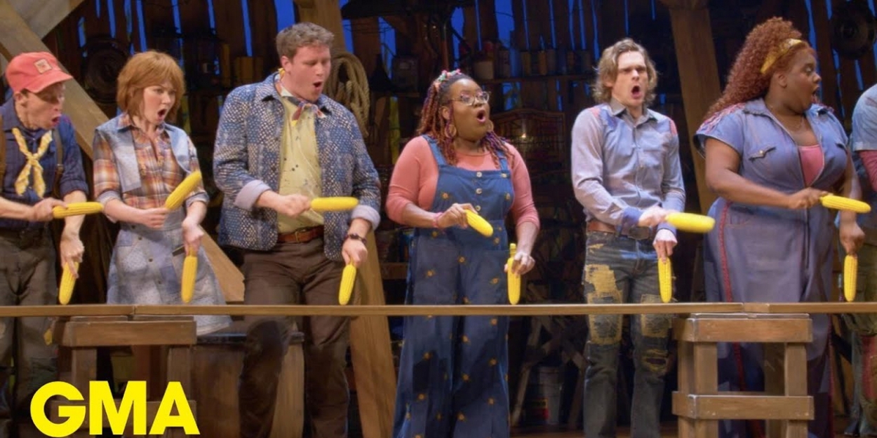 Video: SHUCKED Stars Alex Newell, Grey Henson, & Ashley D. Kelley Appear on GOOD… Video
