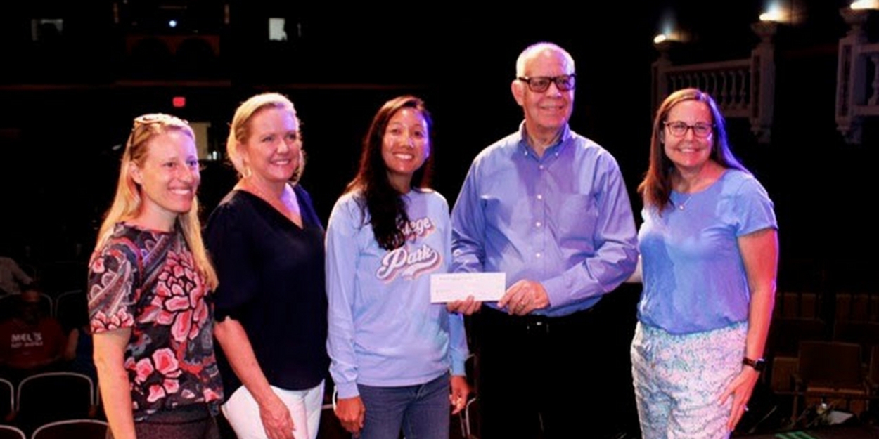 The College Park Neighborhood Association Donates to the Lake Worth Playhouse  Image