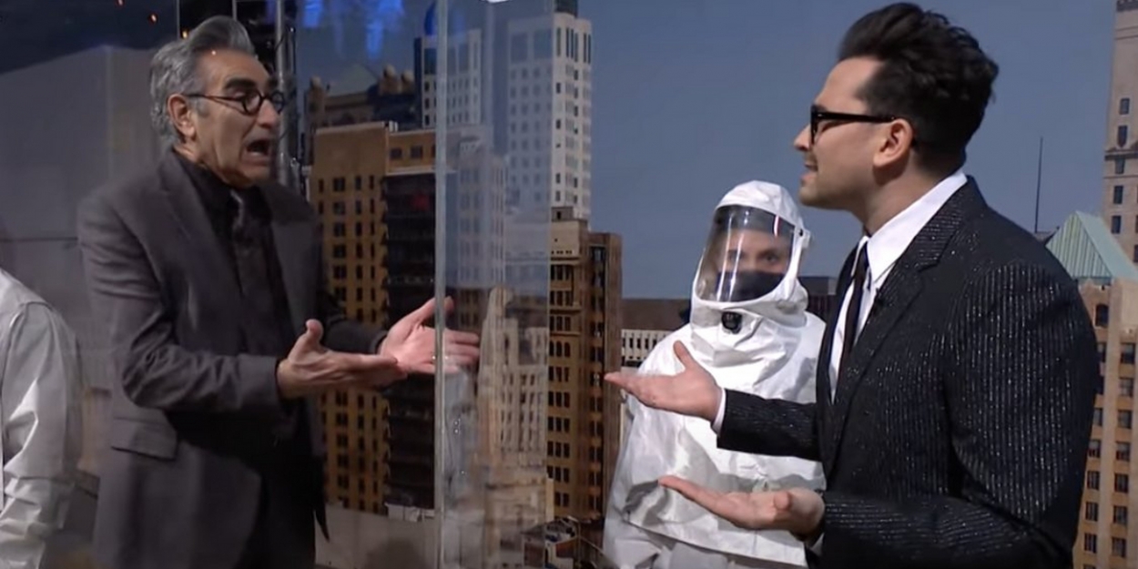VIDEO: Dan Levy is Joined by Eugene Levy, Talks SCHITT'S CREEK and More in SATURDAY… Video