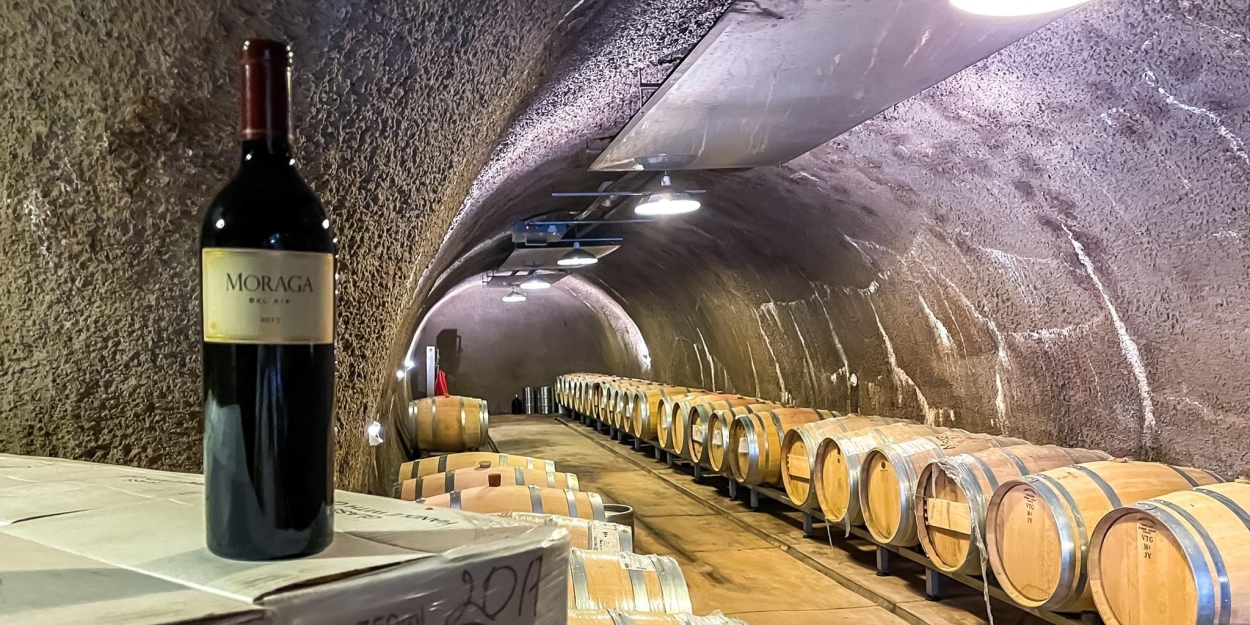 MORAGA BEL AIR VINEYARDS for Distinctive Red and White Estate Wines