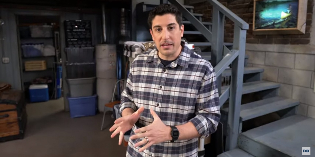 VIDEO: Jason Biggs Gives A Bennett Basement Tour on the Set of UNMATCHED Video