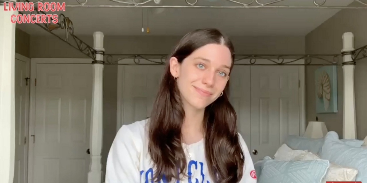 Living Room Concerts: DEAR EVAN HANSEN's Gabrielle Carrubba Sings From The Show! Video