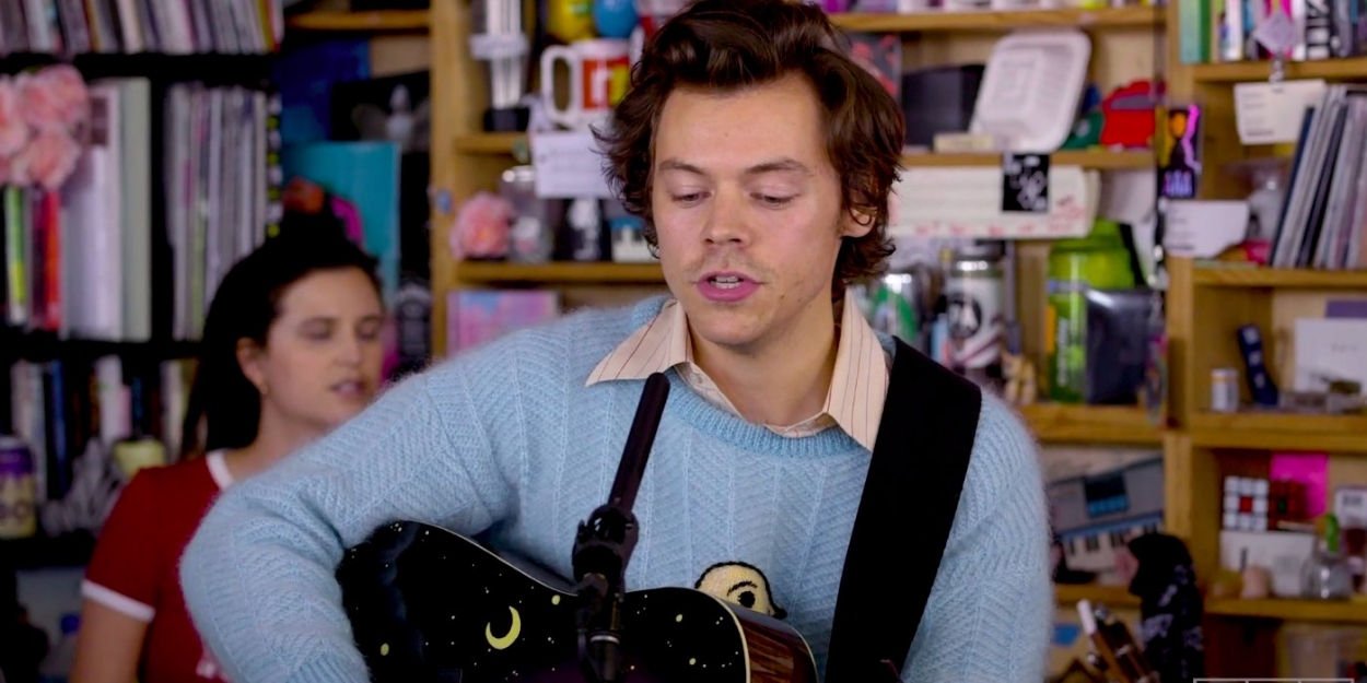 VIDEO Watch Harry Styles' NPR 'Tiny Desk Concert'