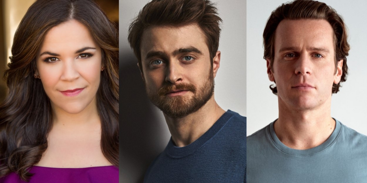 Jonathan Groff and Lindsay Mendez Join Daniel Radcliffe in MERRILY WE ROLL ALONG at New Yo Photo