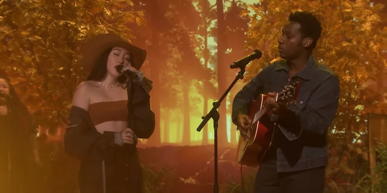 VIDEO: Watch Noah Cyrus & Leon Bridges Perform 'July' on THE TONIGHT SHOW WITH JIMMY… Video