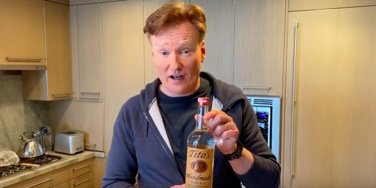 VIDEO: Conan Shares His Guide To Making Hand Sanitizer At Home Video