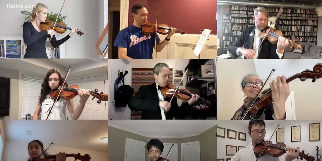 VIDEO: Atlanta Symphony Orchestra Creates Virtual 'Ode to Joy' Performance