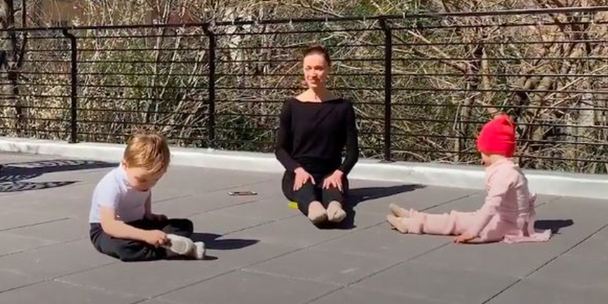 VIDEO: American Ballet Theatre's Sarah Hill Hosts a Virtual Dance Class With Her… Video