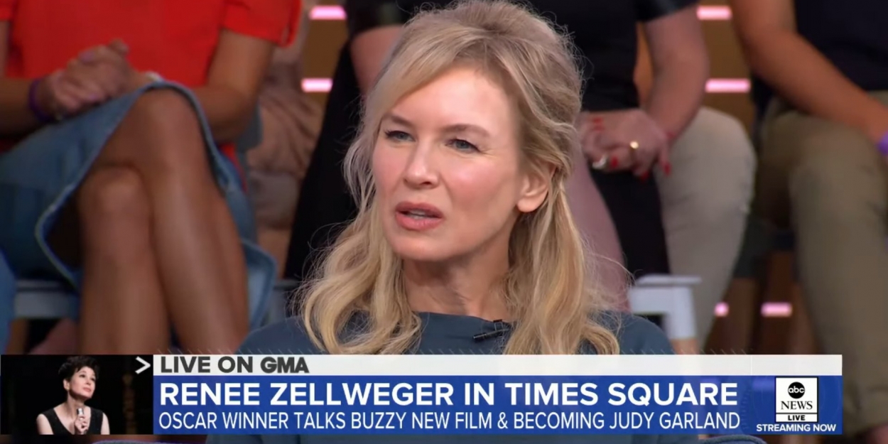 VIDEO: Renee Zellweger Talked About Channeling Judy Garland on GOOD MORNING AMERICA Video