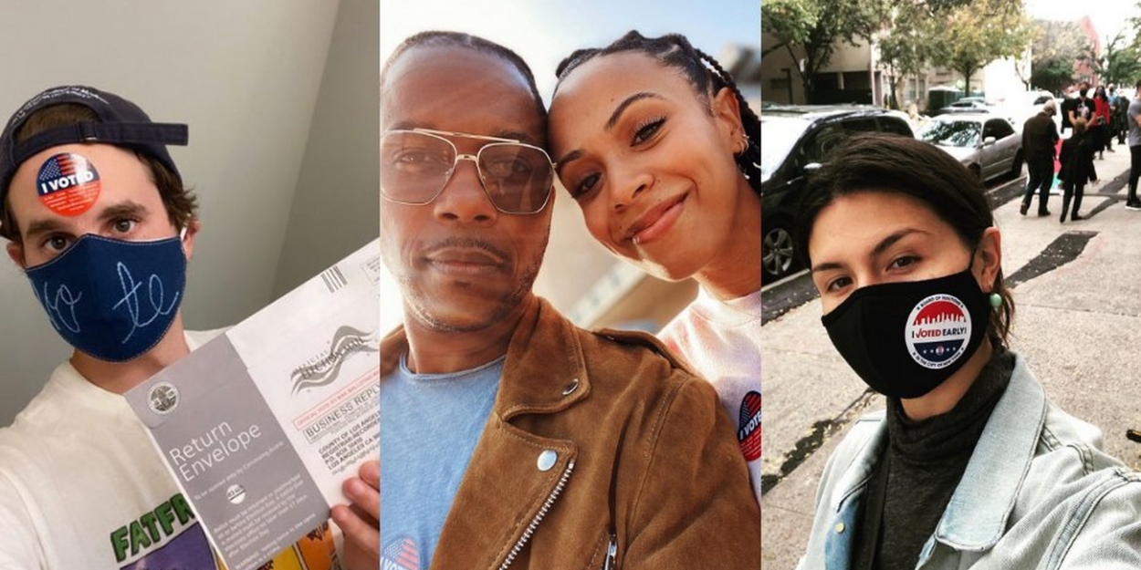 Social Roundup: Broadway Stars Are Sharing Their Best Voting Selfies and Encouraging Fans to Vote!