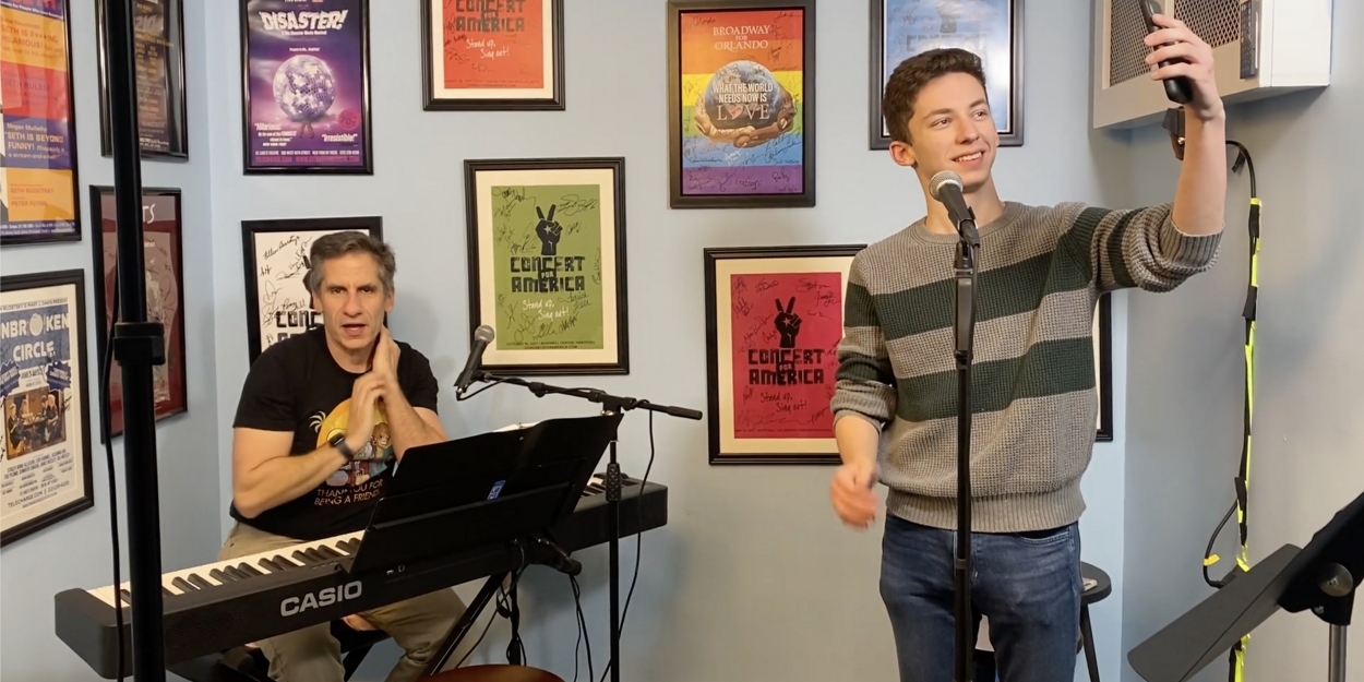 VIDEO: Andrew Barth Feldman & Seth Rudetsky Rehearse For Tonight's Streaming Concert