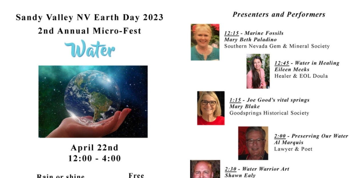 Clark County to Host Second Annual Sandy Valley Earth Day Micro-Fest This Month - Vimarsana News