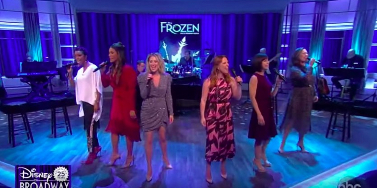 VIDEO: Original Disney on Broadway Leading Ladies Perform Special Medley on THE VIEW Video