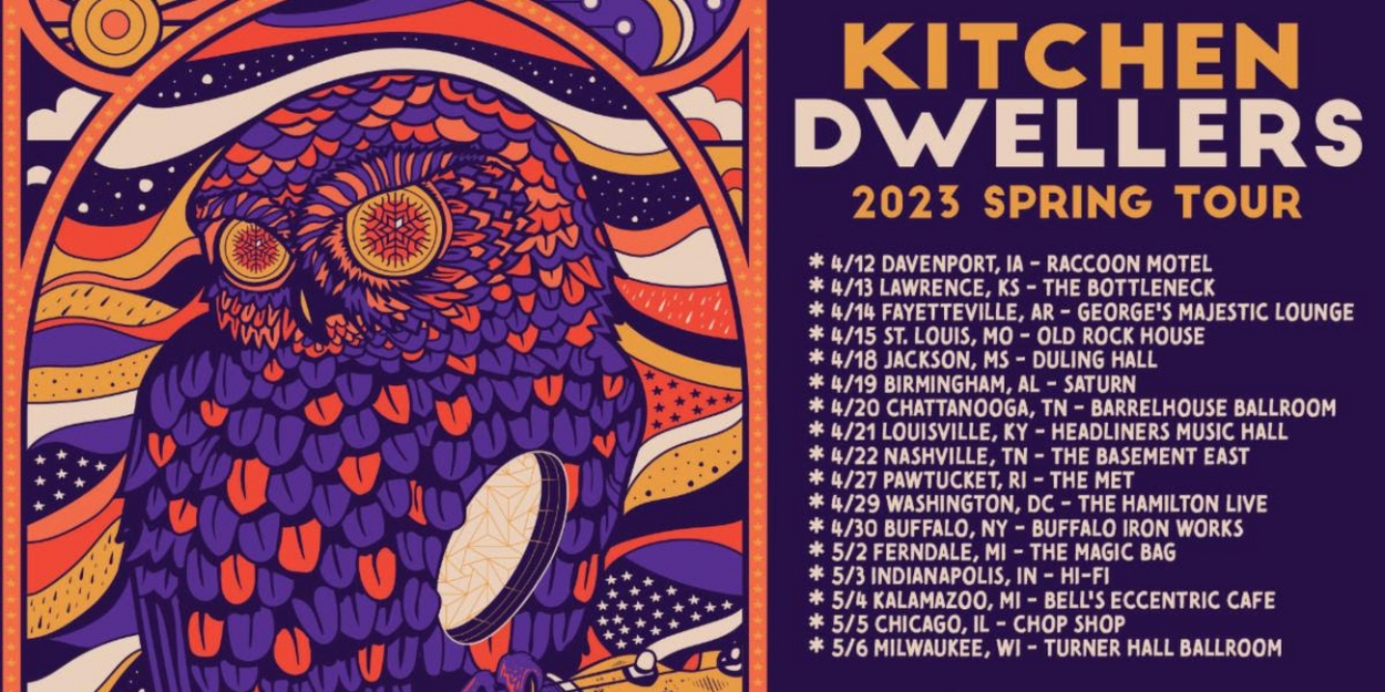 Kitchen Dwellers Announce Spring 2023 Tour Dates 